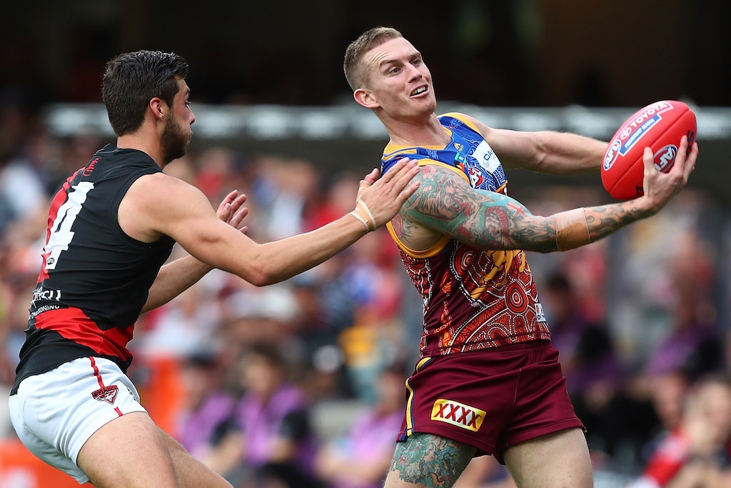 AFL 2018 Round 12 - Brisbane v Essendon