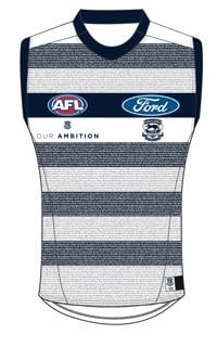 The Our Ambition jumper the club will wear in round nine