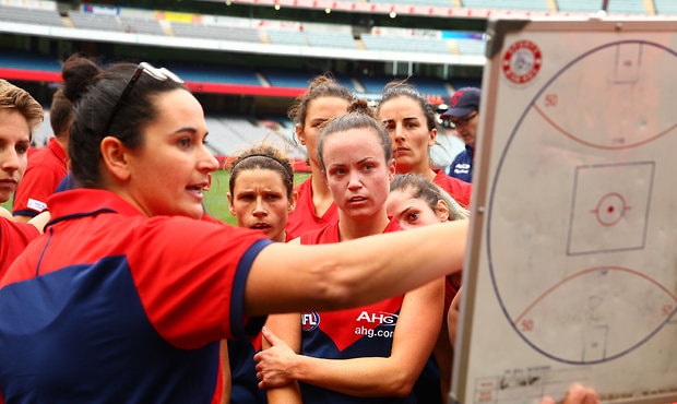 AFL 2016 Womens - Melbourne v Brisbane