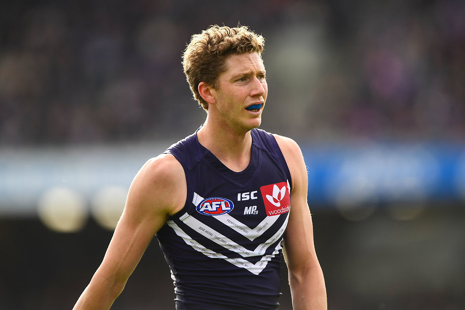 AFL 2016 Rd 23 - Fremantle v Western Bulldogs Zac Dawson won't be taking to the field for the Dockers again - ${keywords}