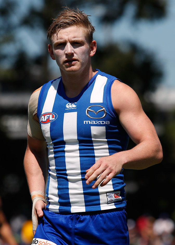 AFL 2017 JLT Community Series - North Melbourne v Hawthorn Kangaroos skipper Jack Ziebell was caught up in the 'third man up' controversy - ${keywords}