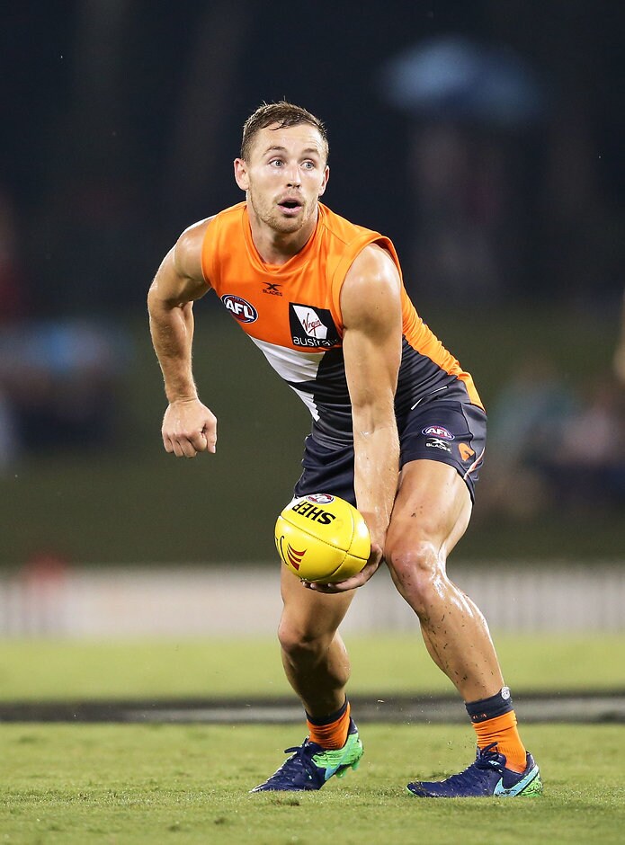AFL 2017 JLT Community Series - GWS Giants v Sydney Devon Smith has played 97 games for the Giants - ${keywords}