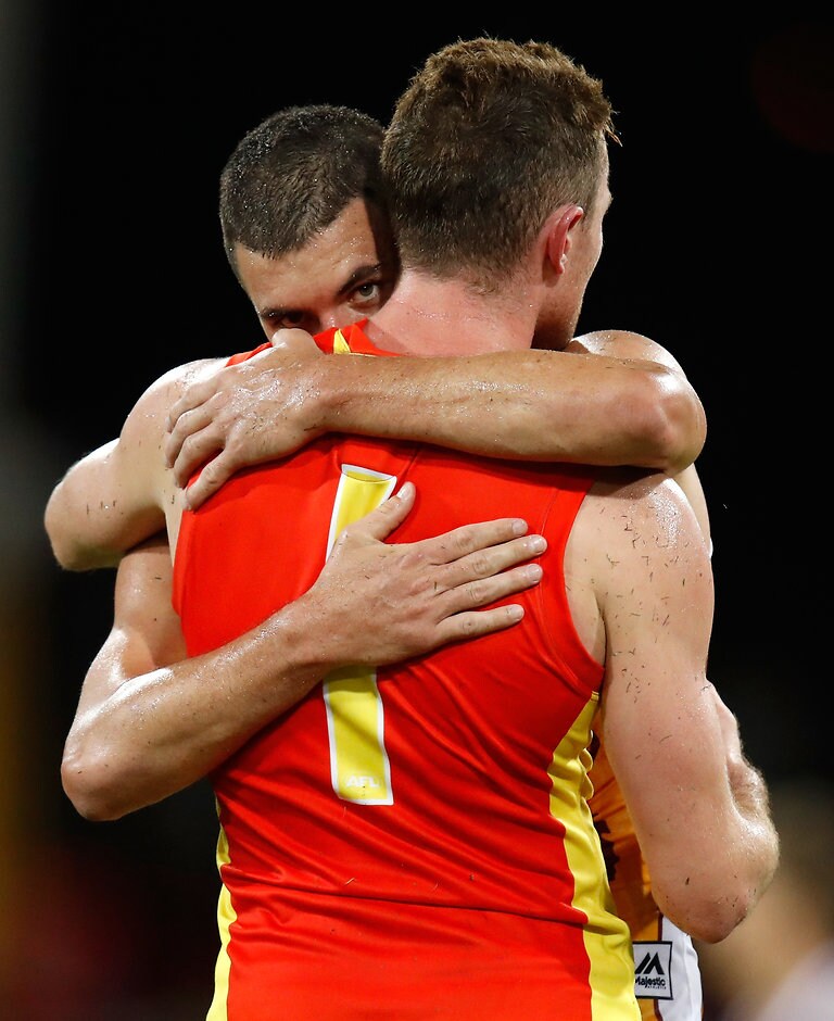 AFL 2017 Round 01 - Gold Coast v Brisbane Pearce Hanley played his first match for the Suns against the Lions in round one - ${keywords}