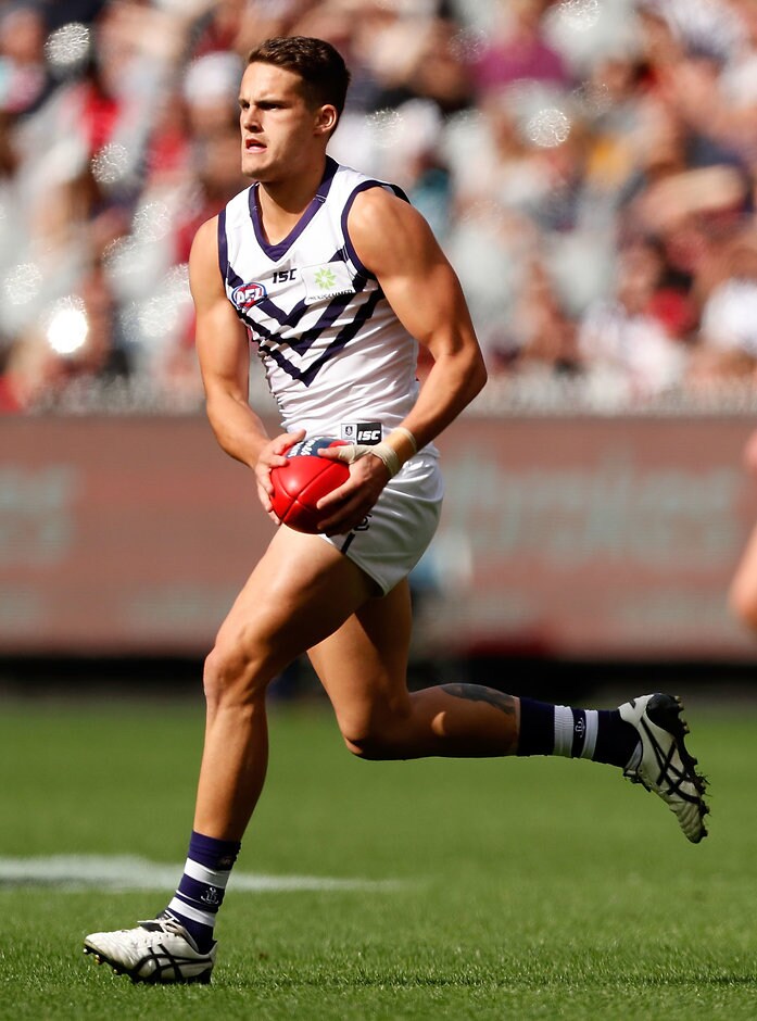 AFL 2017 Round 04 - Melbourne v Fremantle Harley Balic is now a Demon - AFL,Contracts,Free Agency,Trade,Fremantle Dockers,Melbourne Demons,Harley Balic