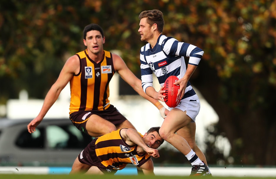 VFL 2017 Round 16 - Box Hill v Geelong Tom Ruggles was among the Cats' best against Box Hill - AFL,Around the State Leagues