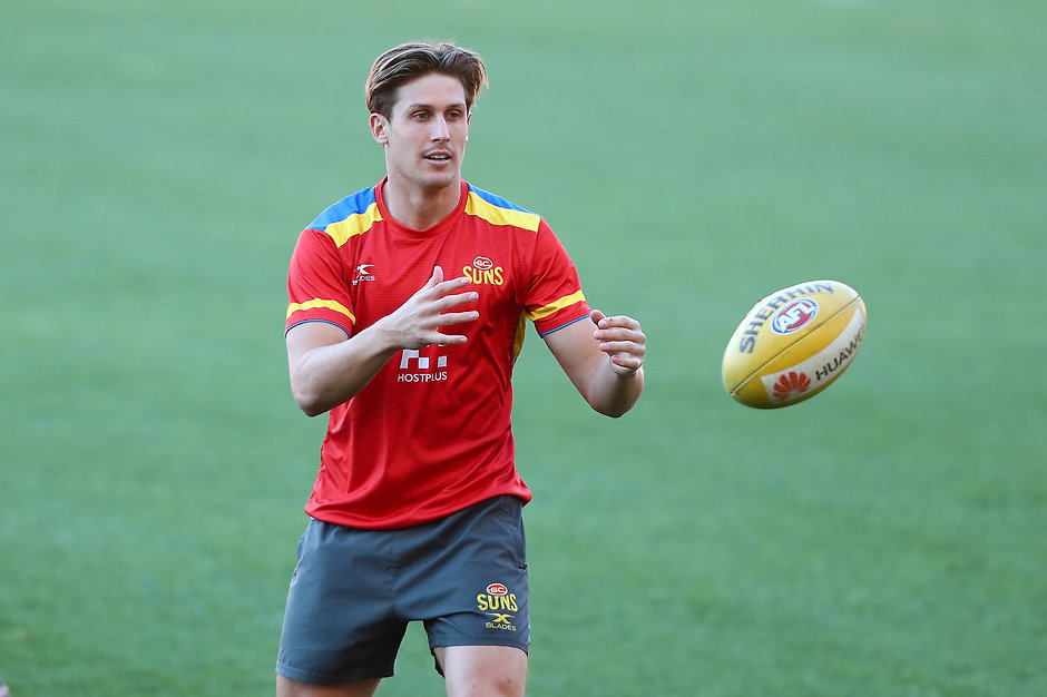 AFL 2017 Training - Gold Coast 150817 A crucial pre-season looms for David Swallow and the Suns - AFL,Adelaide Crows,Brisbane Lions,Carlton Blues,Collingwood Magpies,Essendon Bombers,Fremantle Dockers,Geelong Cats,Gold Coast Suns,GWS Giants,Hawthorn Hawks,Melbourne Demons,North Melbourne Kangaroos,Port Adelaide Power,Richmond Tigers,St Kilda Saints,Sydney Swans,West Coast Eagles,Western Bulldogs