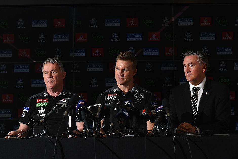 AFL 2017 Media - Collingwood Press Conference 280817 IF anyone knows where the Pies were the past three weeks ... - AFL,Trade,Contracts,Free Agency,Sliding Doors,column