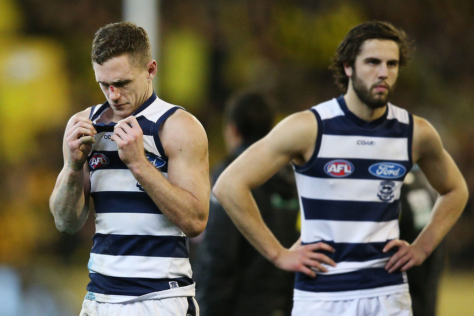 AFL 2017 Second Qualifying Final - Geelong v Richmond Geelong paid the price for a season of uncertainty in front of the sticks - AFL,Geelong Cats,Stats Files
