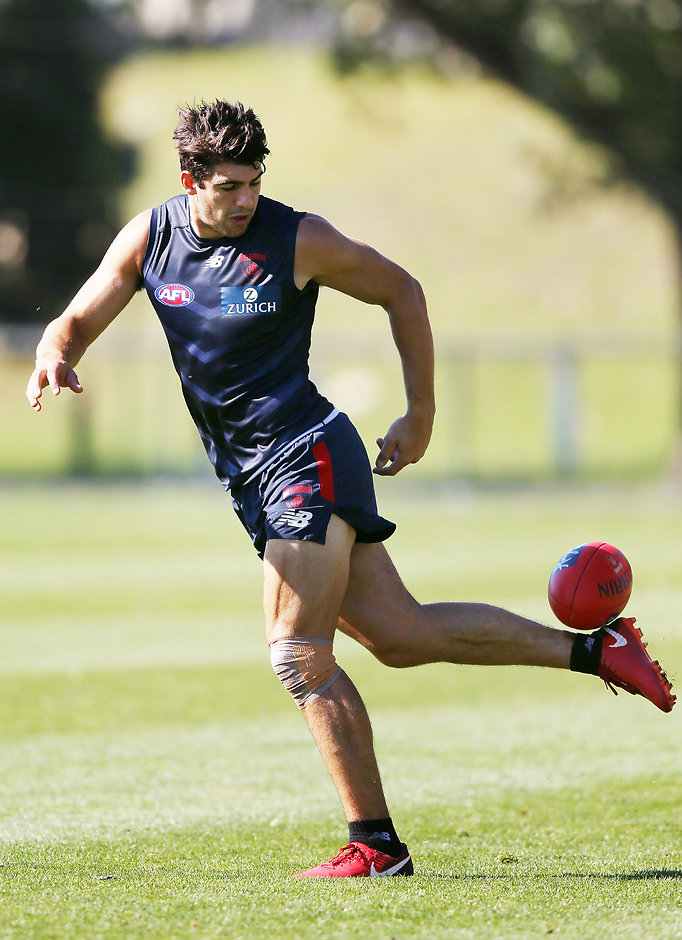 AFL 2018 Training - Melbourne 070218 Will you take a punt on Christian Petracca? - AFL,Fantasy