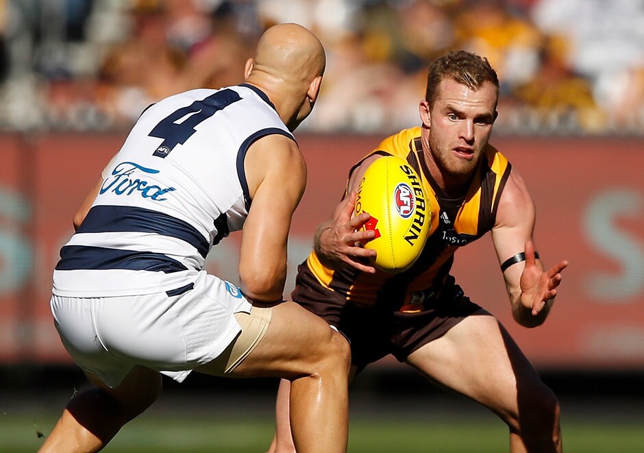 AFL 2018 Round 02 - Geelong v Hawthorn Can Richmond stop the influence of prolific Hawk Tom Mitchell? - AFL,Richmond Tigers,Hawthorn Hawks