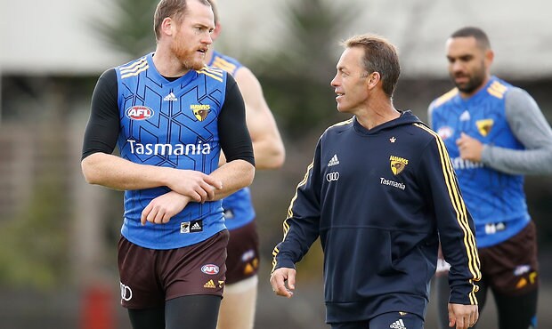 AFL 2018 Training - Hawthorn 100518