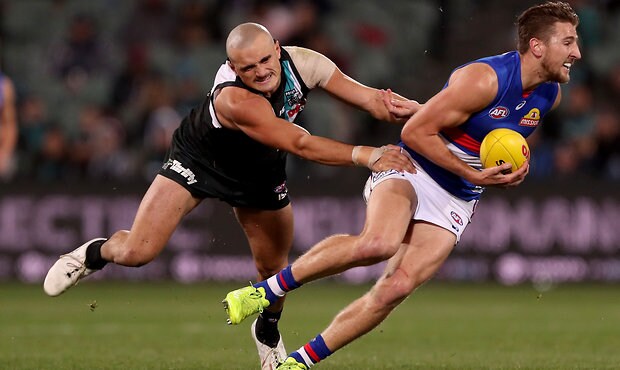 AFL 2018 Round 13 - Port Adelaide v Western Bulldogs