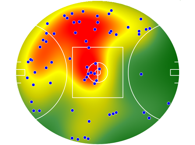 St Kilda heatmap
