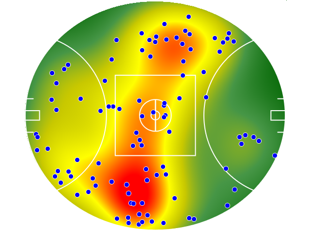 Carlton heatmap