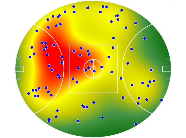 St Kilda heatmap
