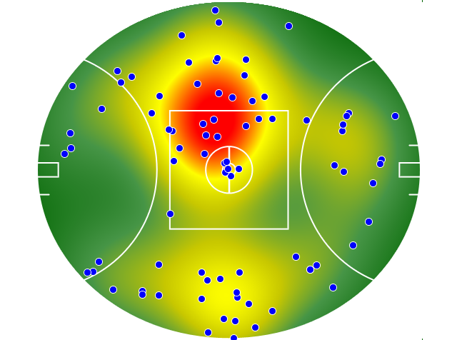 St Kilda heatmap
