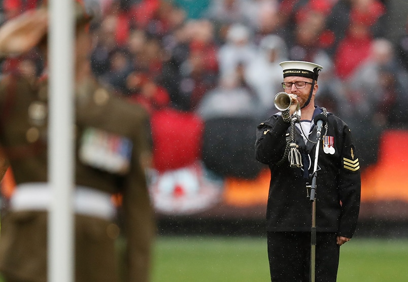 How Anzac Day game was born