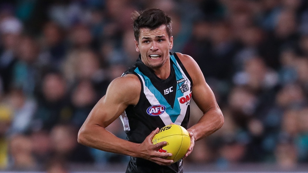 Hamstring strain rules Power defender out for up to a month - AFL.com.au