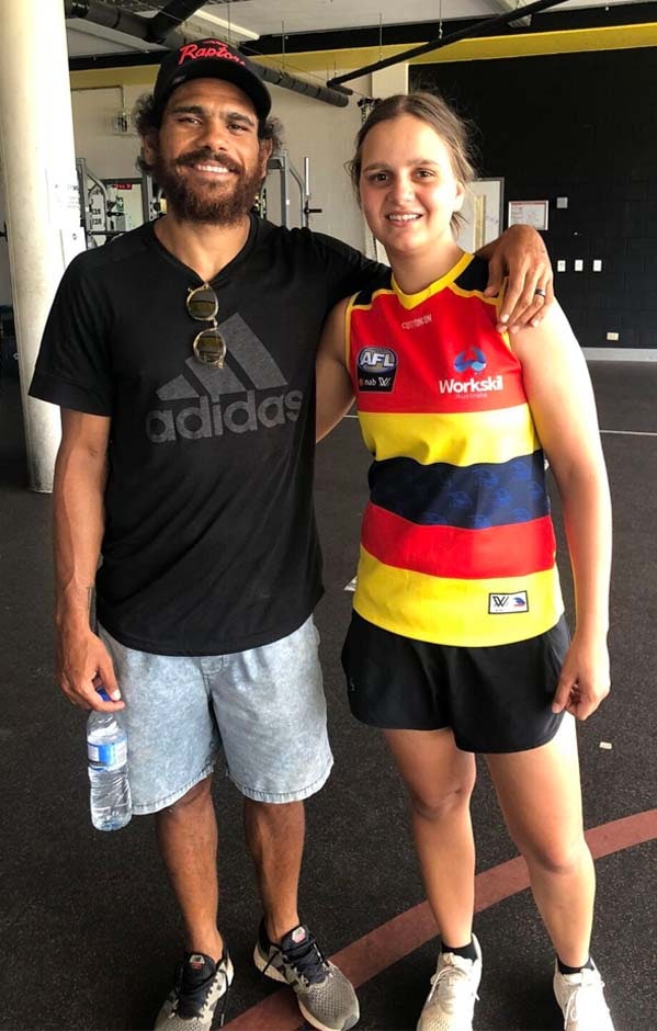 AFLW: Adelaide draftee Danielle Ponter is following in her family’s ...