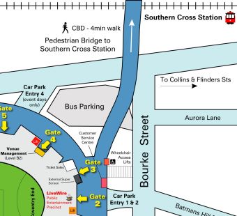 Etihad Car Park Map