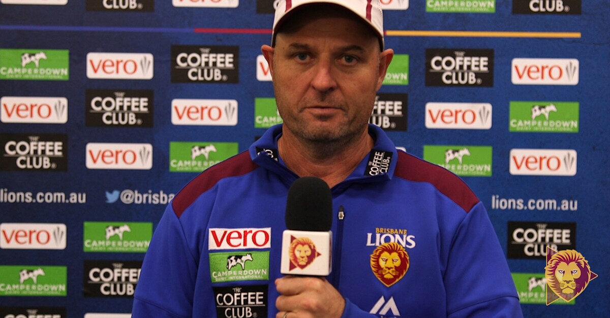 Coaches Wrap: It's about our consistency - lions.com.au