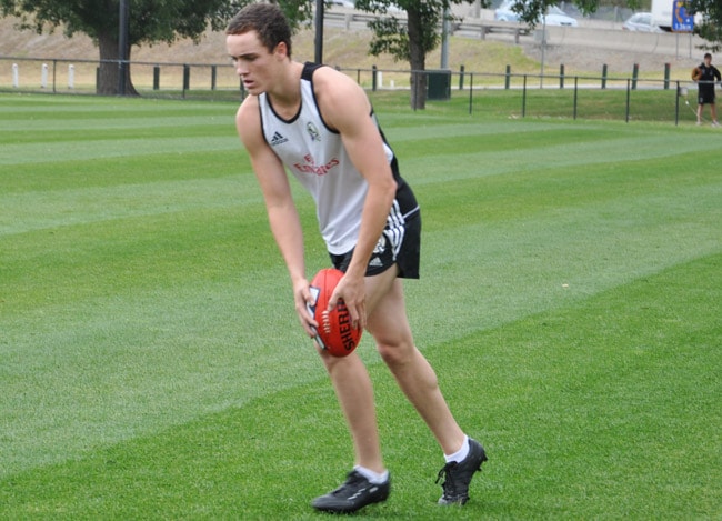 Watch the draftees hit the track and speak to CTV