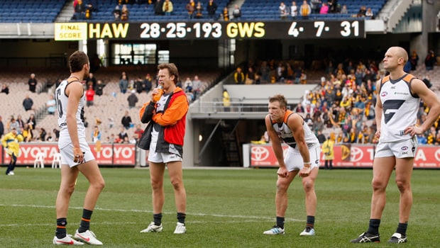 This is GWS' second greatest half time - AFL Scores & News