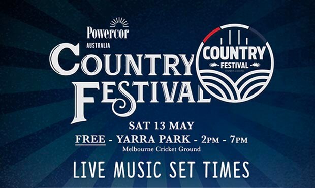 Country Festival live music set times released - geelongcats.com.au