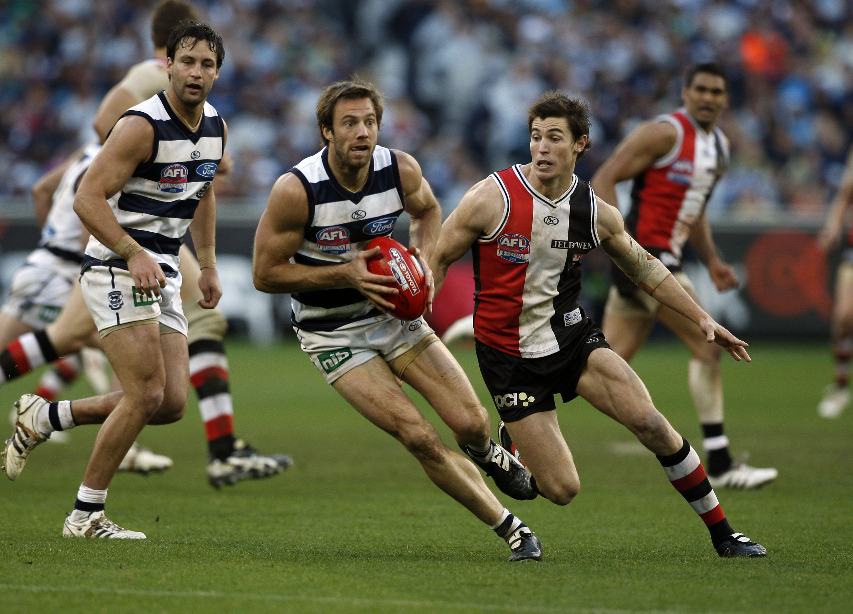 ✺New✺ 2009 GEELONG CATS AFL Premiers Card BRAD OTTENS