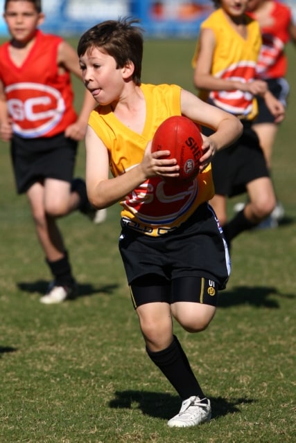 Southport Juniors Play at GCFC Game