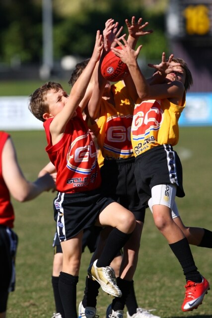 Southport Juniors Play at GCFC Game