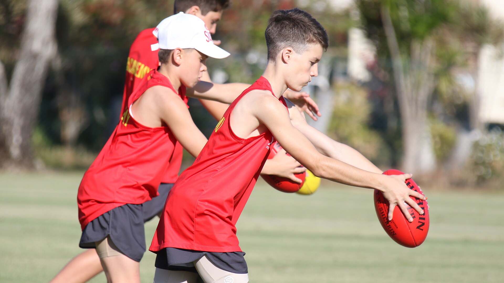 SUNS Academy juniors put through paces