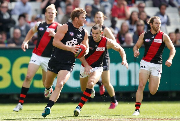 AFL 2015 Rd 03 - Carlton v Essendon - AFL.com.au