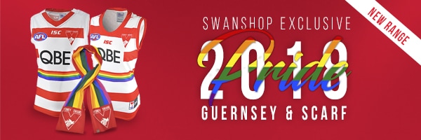 Swans launch Pride guernsey