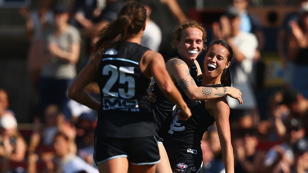AFLW: Blues destroy Dockers to book Grand Final spot