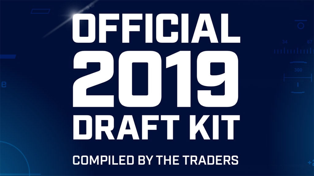 The Traders' 2019 Fantasy Draft Kit is here