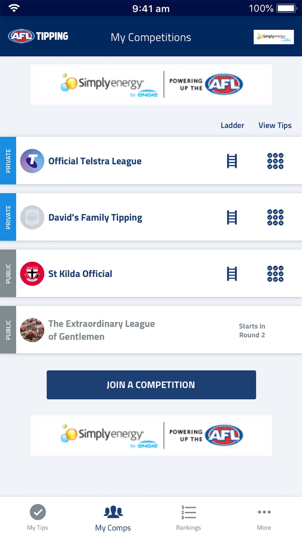 Brand New Afl Tipping App Is Here
