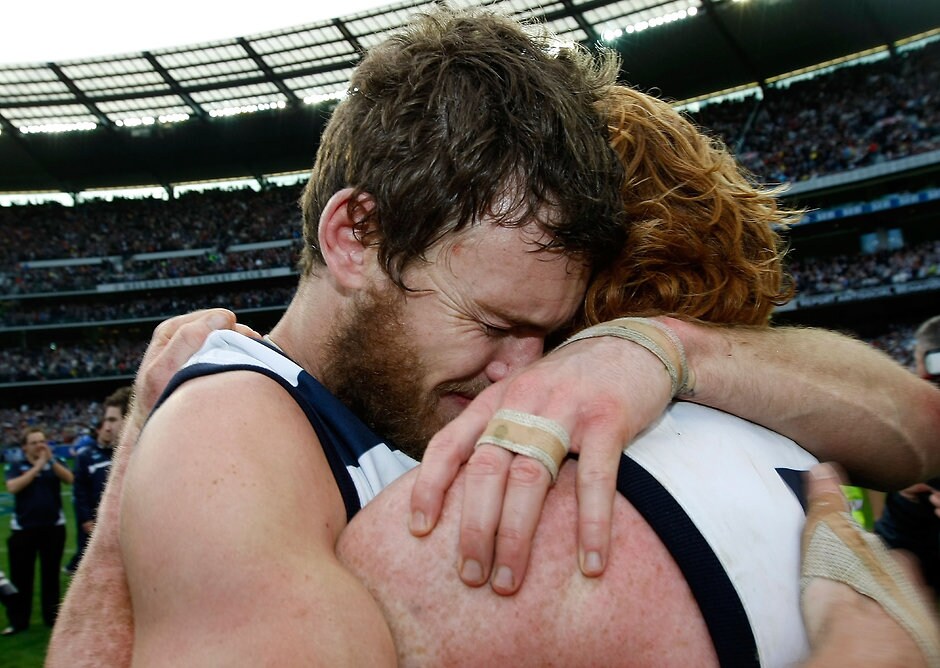 AFL 2009 Toyota Grand Final - St Kilda v Geelong Cameron Mooney and Cameron Ling reunite on this week's episode. - Geelong Cats