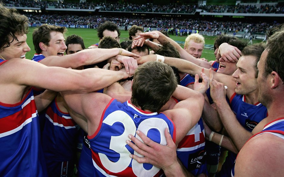 AFL 2006 1st Elimination Final - Collingwood v Western Bulldogs Brett Montgomery kicked four goals in the side's 41-point win over Collingwood in the 2006 Elimination Final. - Western Bulldogs,GWS Giants