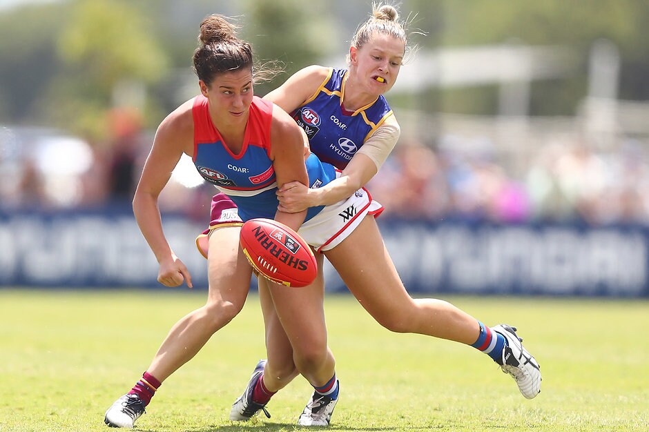 AFLW 2017 Rd 06 - Brisbane v Western Bulldogs