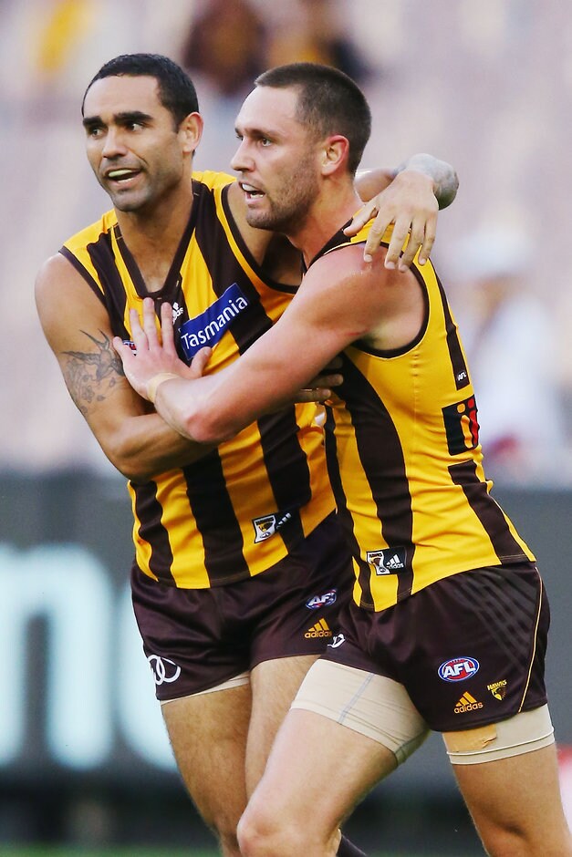 AFL 2017 Round 05 - Hawthorn v West Coast Shaun Burgoyne and Jack Gunston have been left to shoulder plenty of the load for Hawthorn - AFL,Mid-season reviews,Hawthorn Hawks