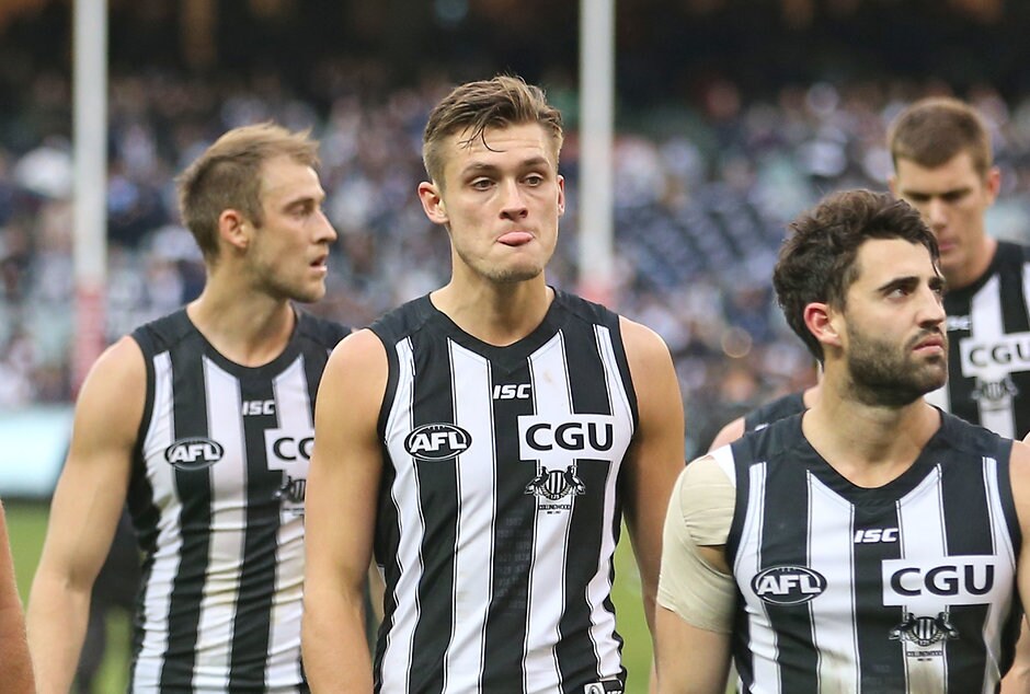 Pies' game plan starved 'natural forward' Moore