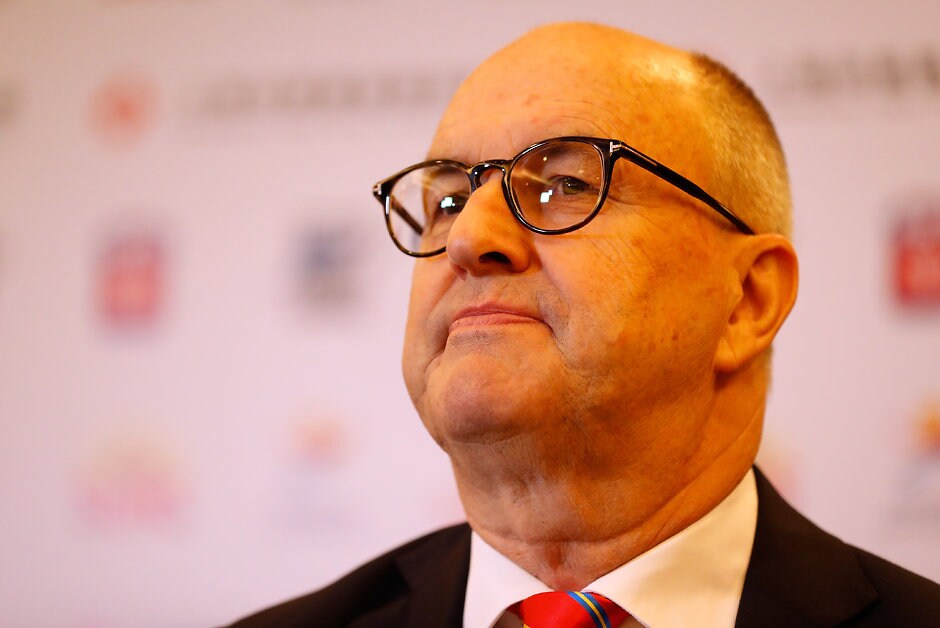 AFL 2017 Media - Shanghai Chairman CEO Press Conference - Gold Coast Suns