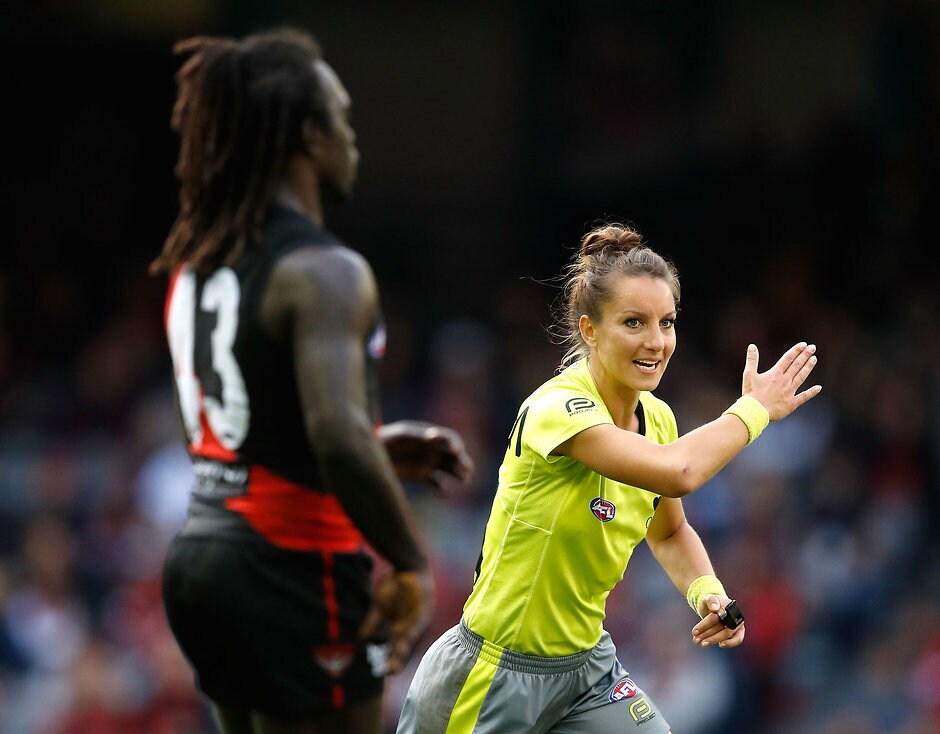 AFL 2017 Round 09 - Photographers Choice Eleni Glouftsis has been named the 2019 South Australia Young Australian of the Year - AFL,Umpires,Eleni Glouftsis