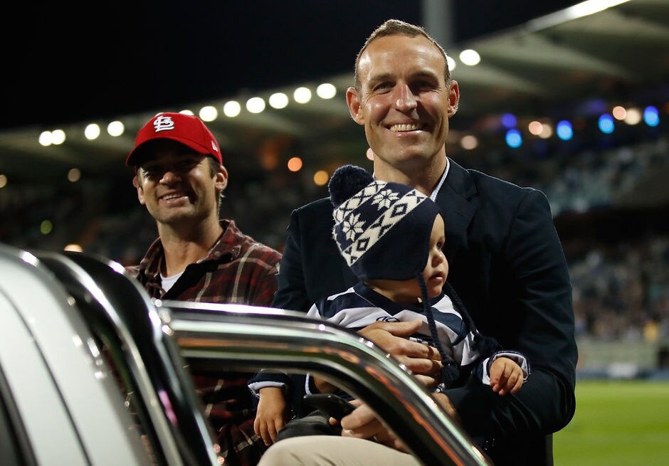 AFL 2017 Round 10 - Geelong v Port Adelaide Max Rooke and Brad Ottens will be inducted into the Cats Hall of Fame - Geelong Cats