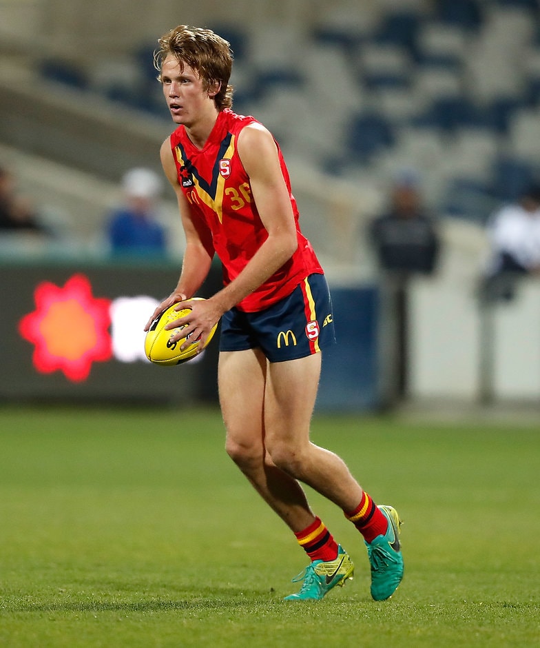 AFL 2017 U18 Championships - Vic C v SA Jack Lukosius from SA is one of the early favourites for the No.1 selection. - AFL Academy,Draft