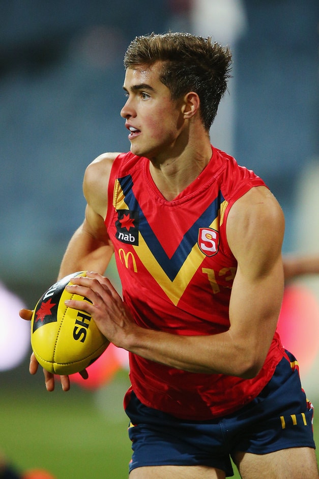 AFL 2017 U18 Championships - Vic C v SA Jackson Edwards in action for South Australia - AFL,Port Adelaide Magpies,Adelaide Crows,Draft,Jackson Edwards