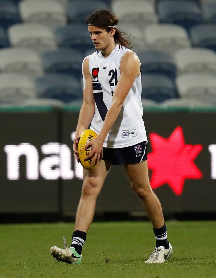 AFL 2017 U18 Championships - Vic C v SA Hunter Clark is a strong chance to win the kicking assessment - AFL,Draft Combine,column