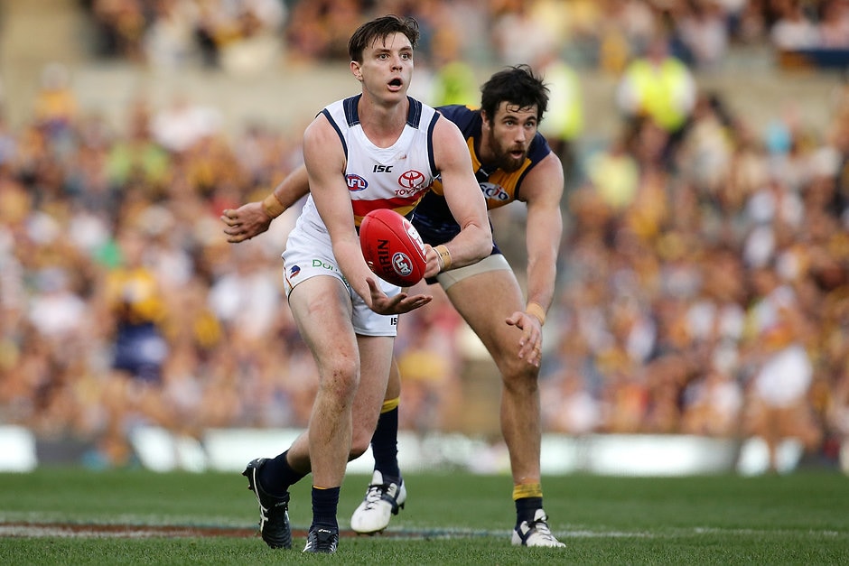 AFL 2017 Round 23 - West Coast v Adelaide Jake Lever - Adelaide Crows
