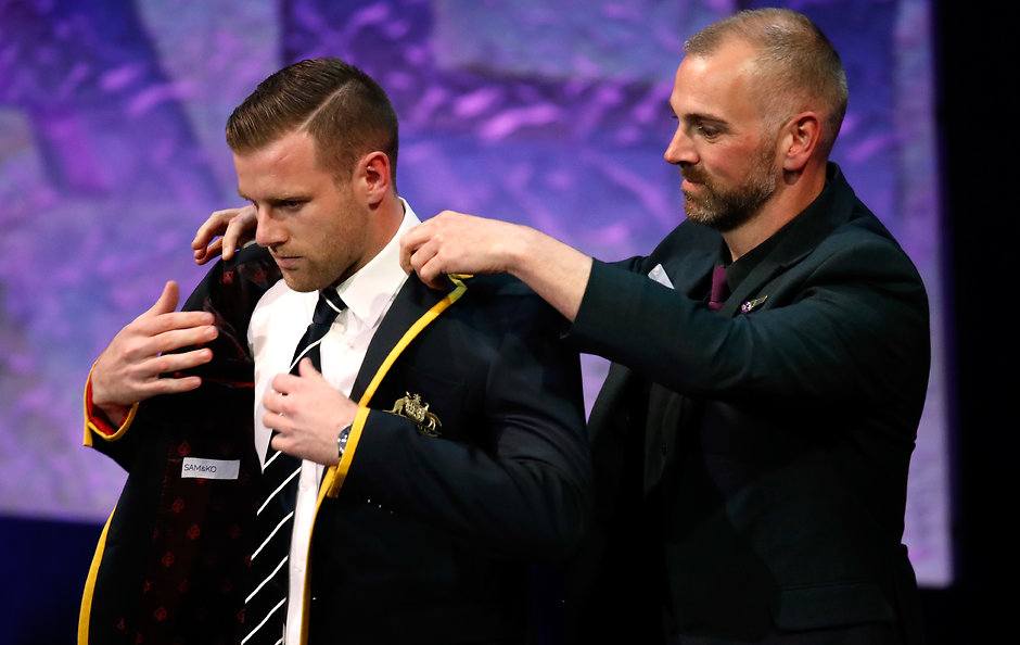 AFL 2017 Media - Virgin Australia AFL All Australian Awards Sam Docherty found plenty of love from AFL Fantasy coaches this year - AFL,Fantasy